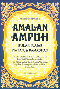 Image of Amalan Ampuh bulan Rajab, Sya'ban , & Ramadhan